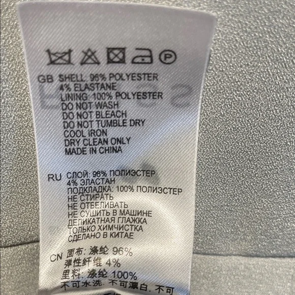 Reiss Light Gray Cowl Neck Midi Dress - Picture 11 of 11